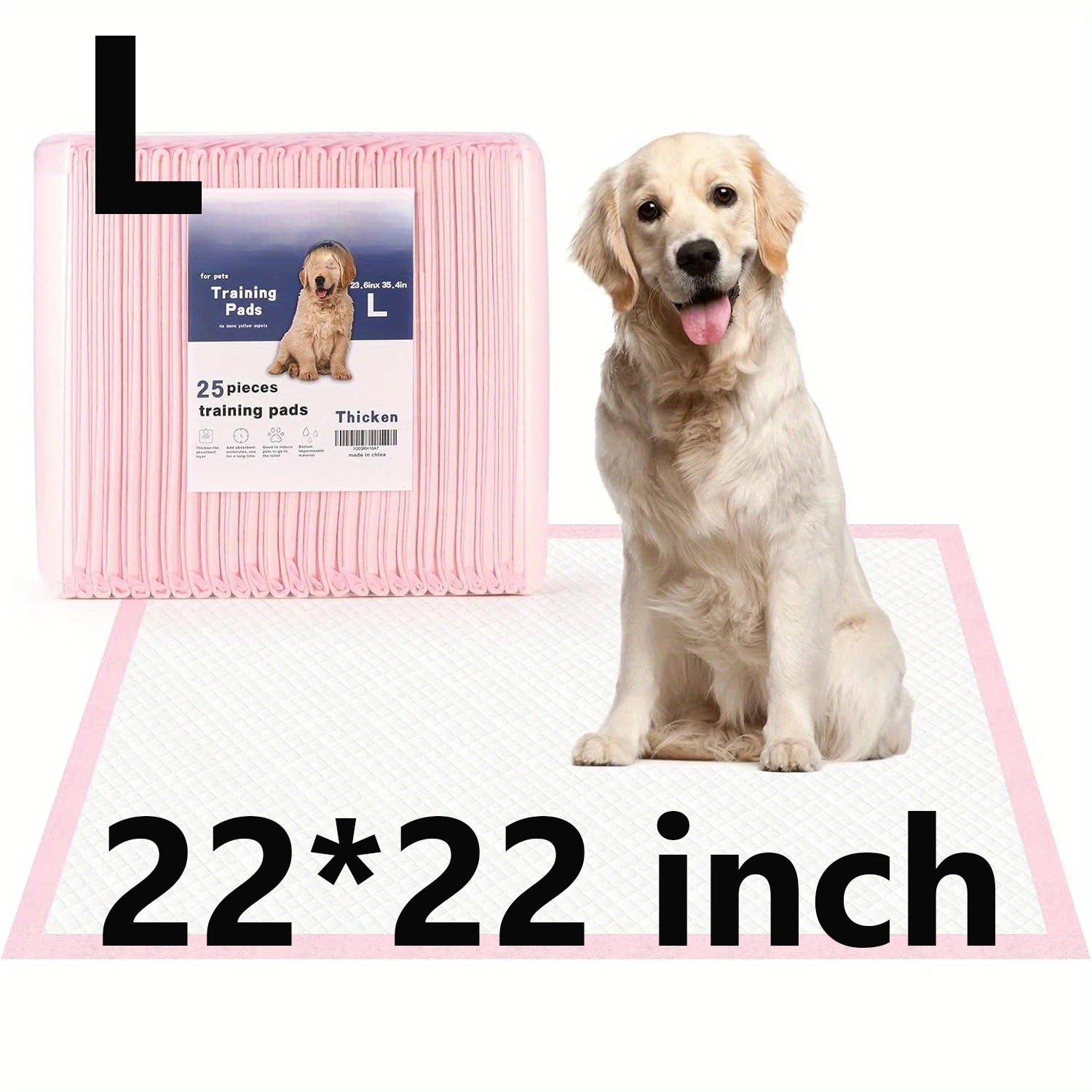 100Pcs  Disposable Pet Urine Pads