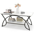 2-Tier Rectangular Coffee Table