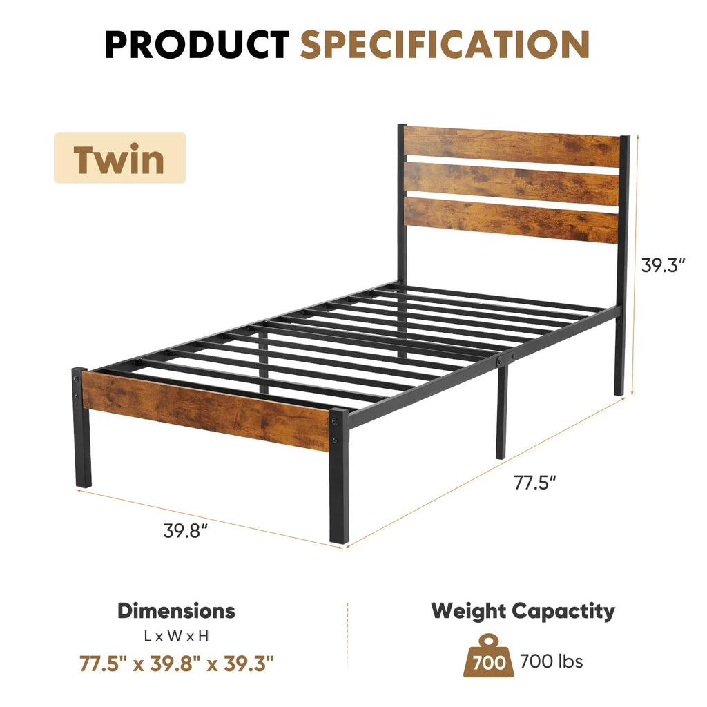 Metal Platform Bed Frame