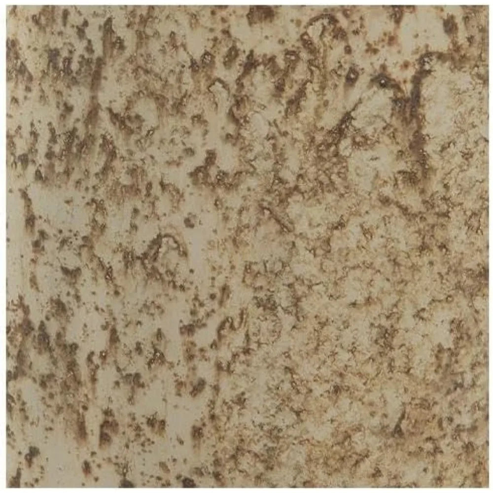 Tall Chrome Metallic Glass Vase -