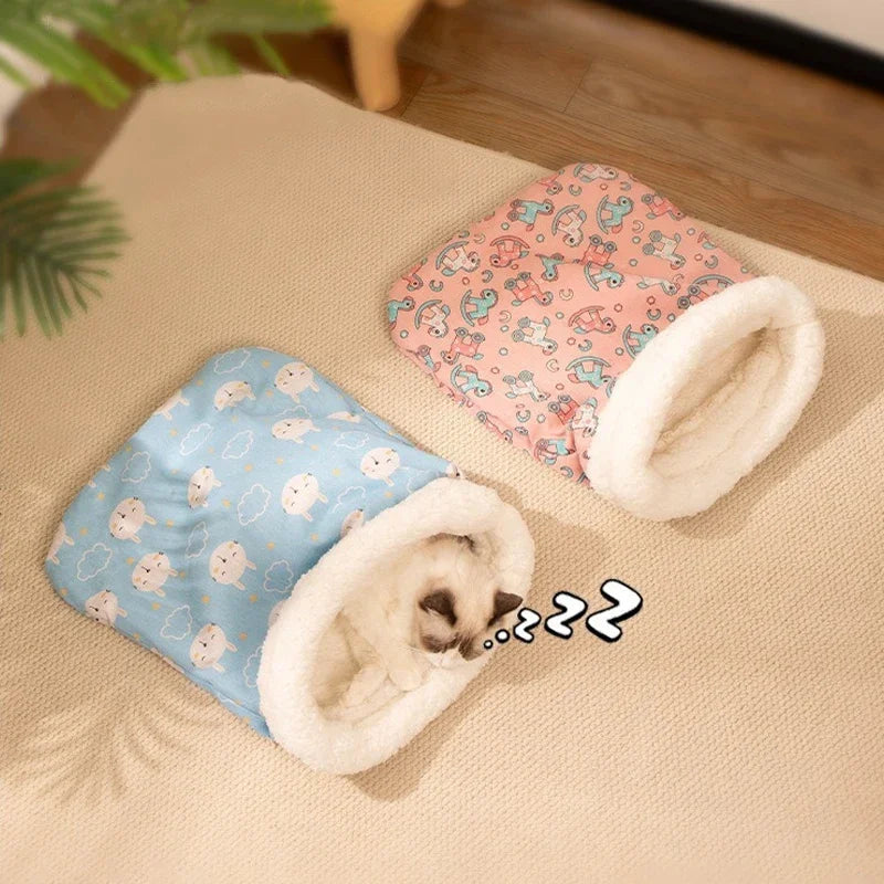 Soft and Fluffy Cat Sleeping Bag