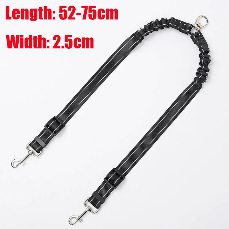 Retractable Double-Ended Dog Leash