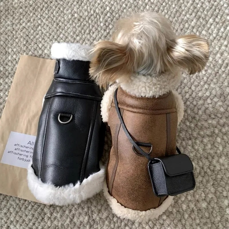 Dog  Jacket w/Traction Buckle