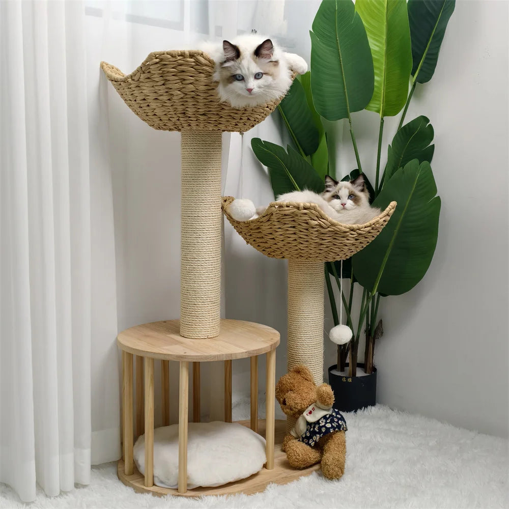 3-Tier Cat Tree Padded Perches