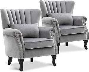 Set of 2  Comfy Corner Sofa Chair