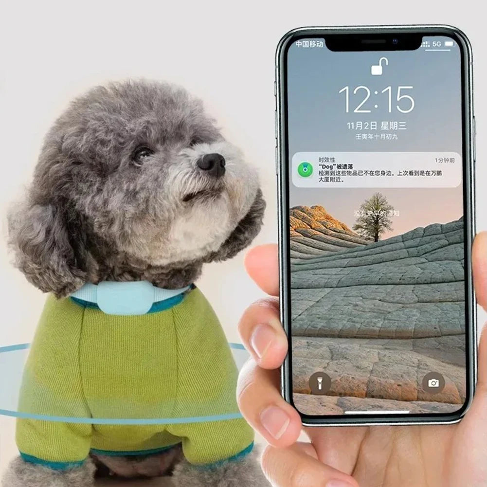 Pet GPS Tracker w/Adjustable Collar