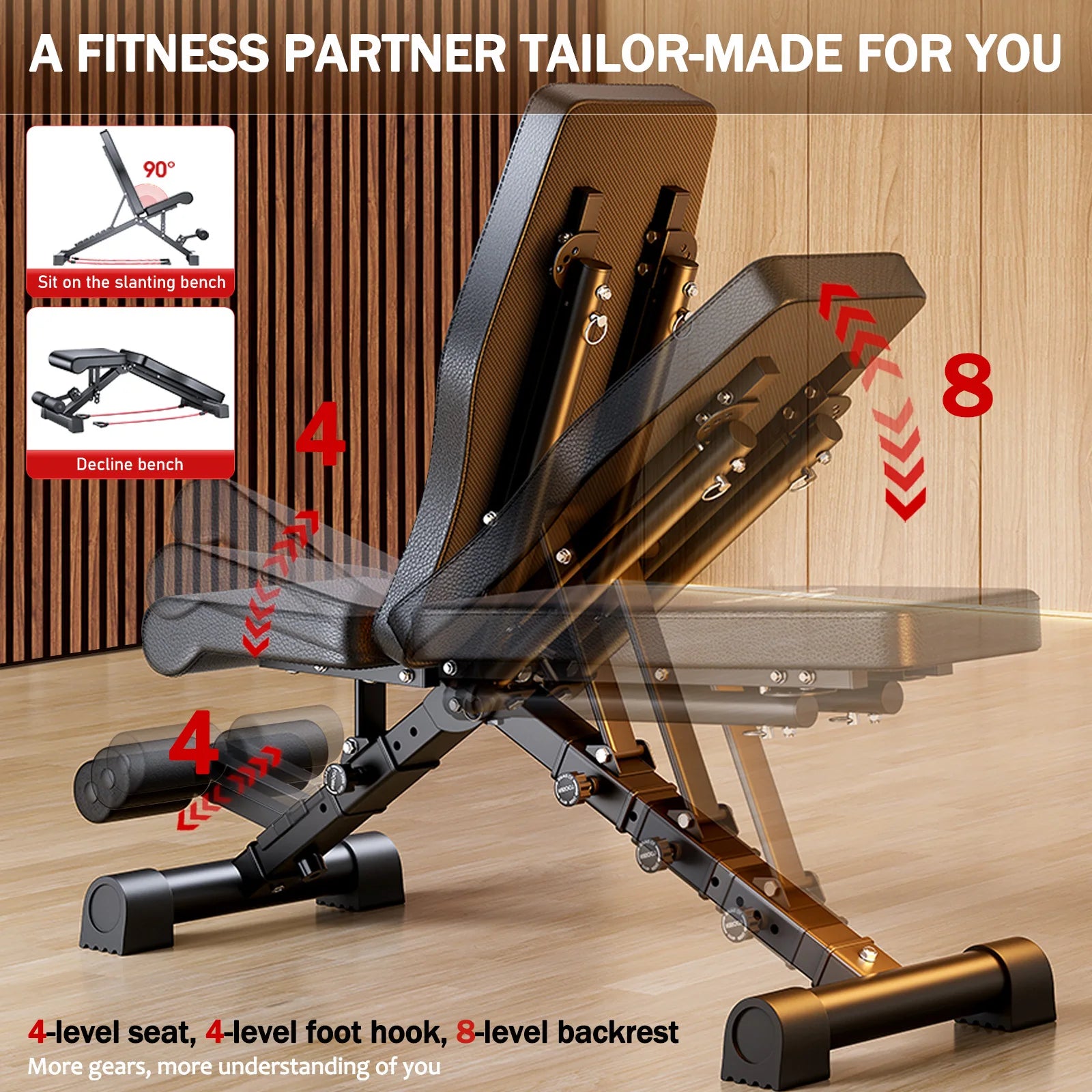 Strength Training Dumbbell Bench