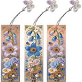 DIY Diamond Art Bookmark Flowers