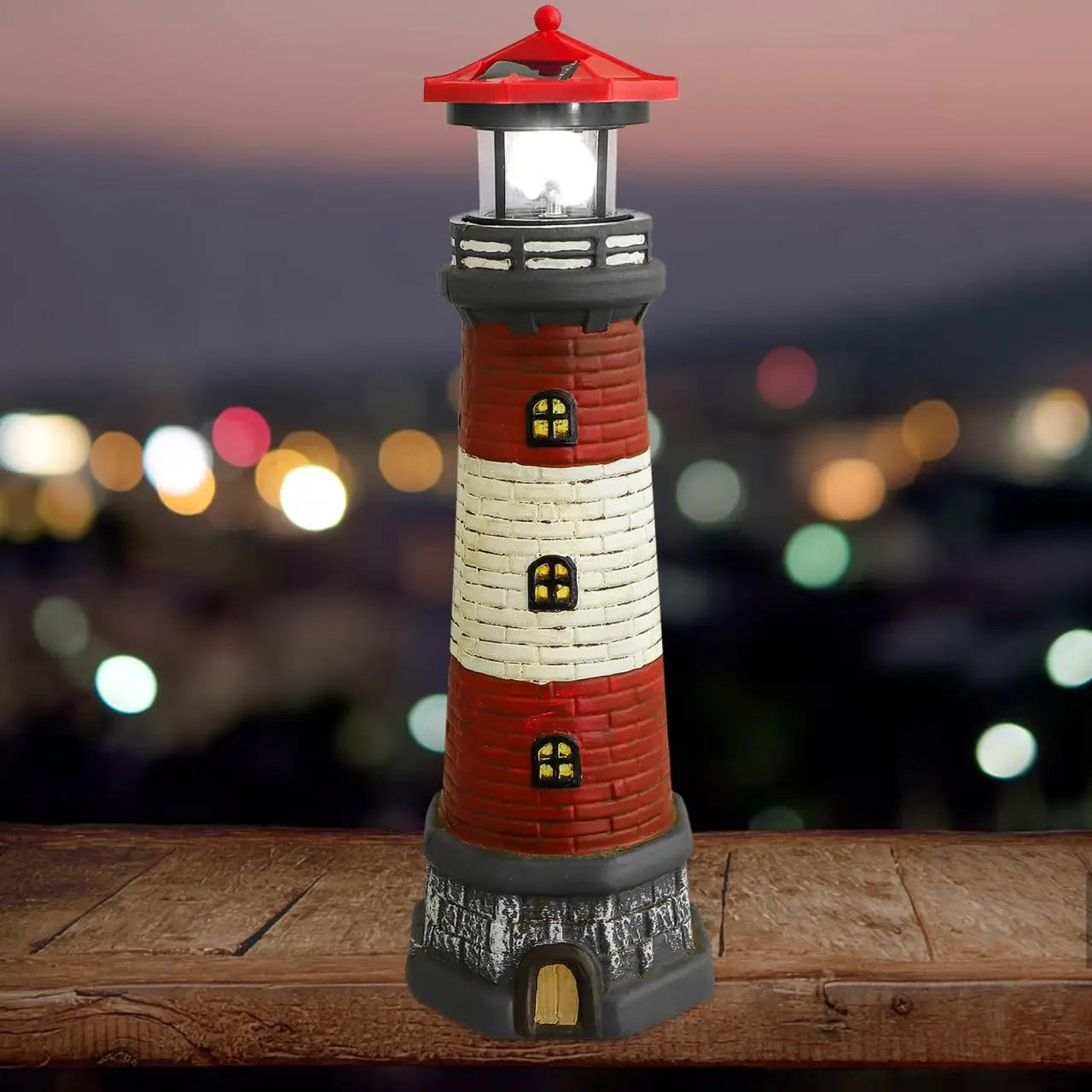 Outdoor Solar Lighthouse Lamp