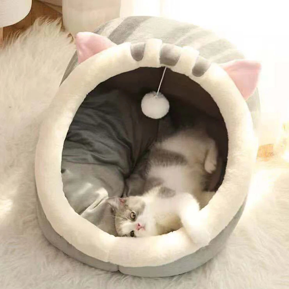 Warm Cute Comfortable Cat Bed