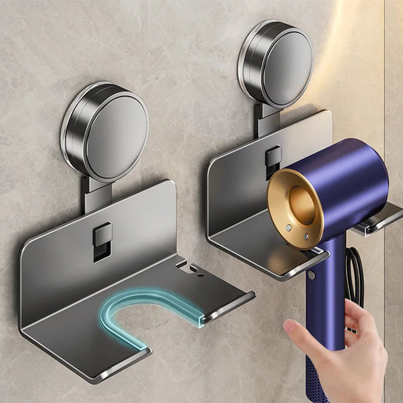 Suction Cup Hair Dryer Holder