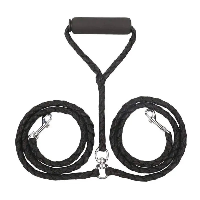 Double Leash 2 Way Couplers Dog