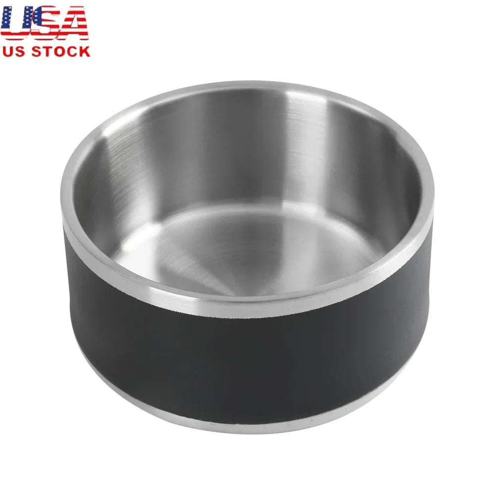 Stainless Steel Double Wall Dog Bowl
