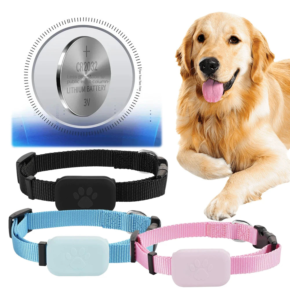 Pet GPS Tracker w/Adjustable Collar