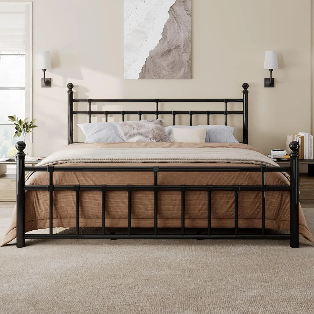 Wrought Iron Platform Bed