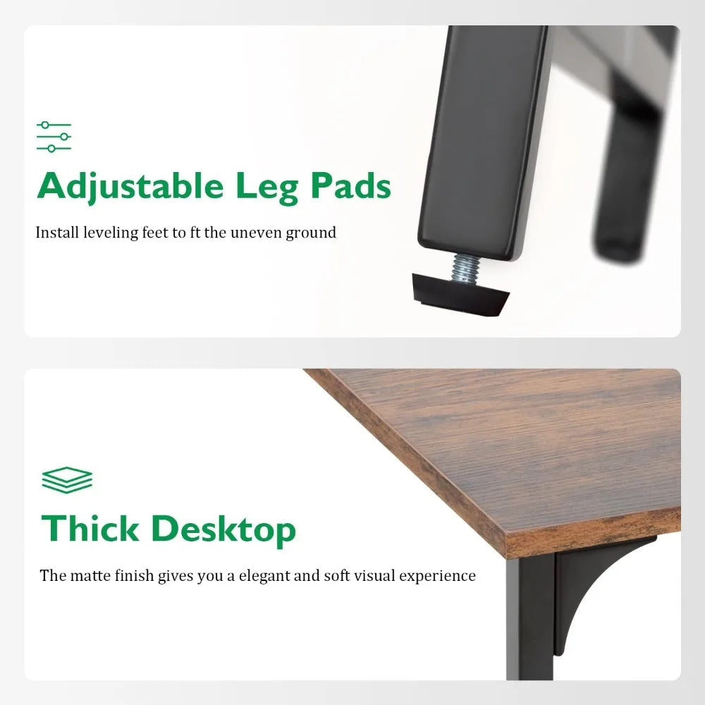 Home Office Desk and Chair Set