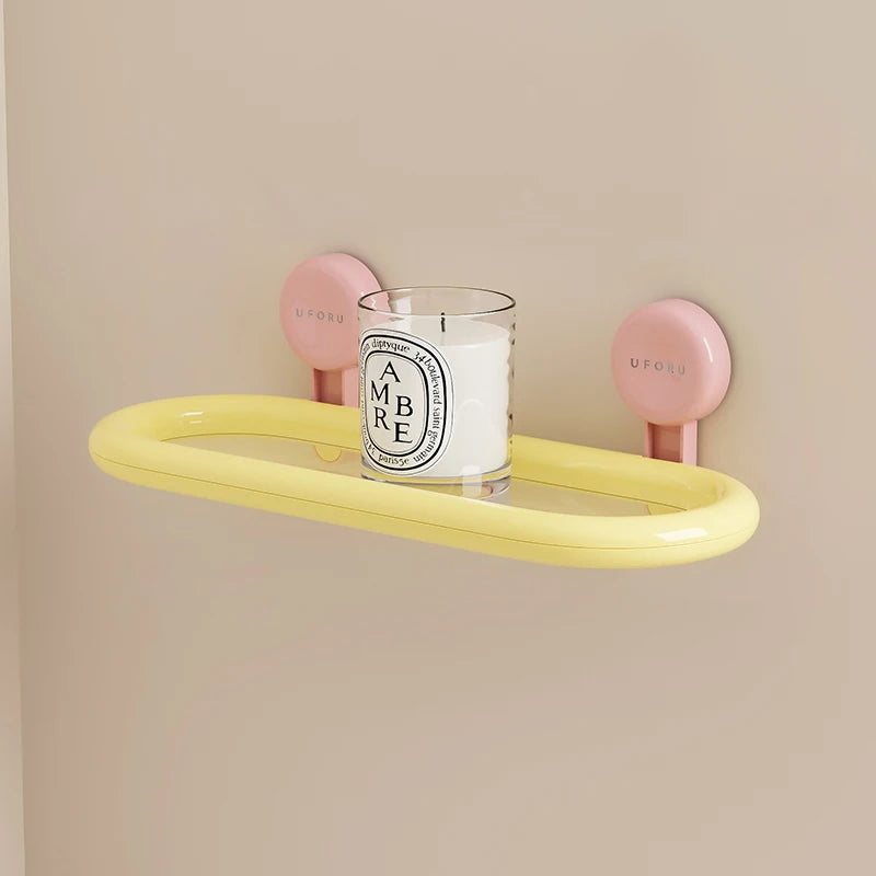 Oval Suction Cup Shelf for Shower