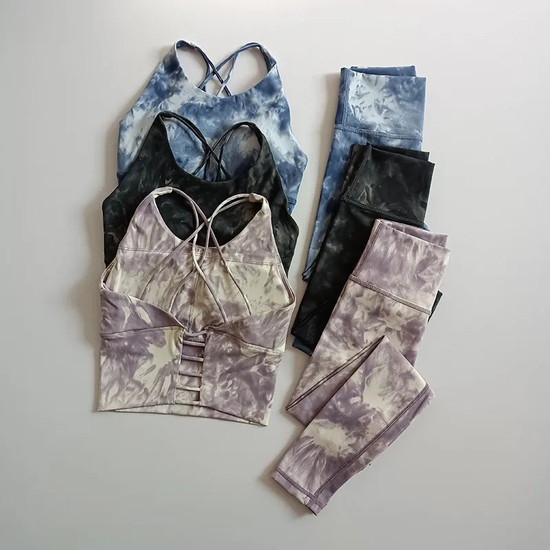 Women's High-Waist  Yoga Sets
