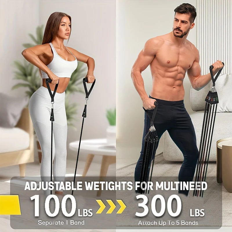 Exercise Bands W/Door Anchor