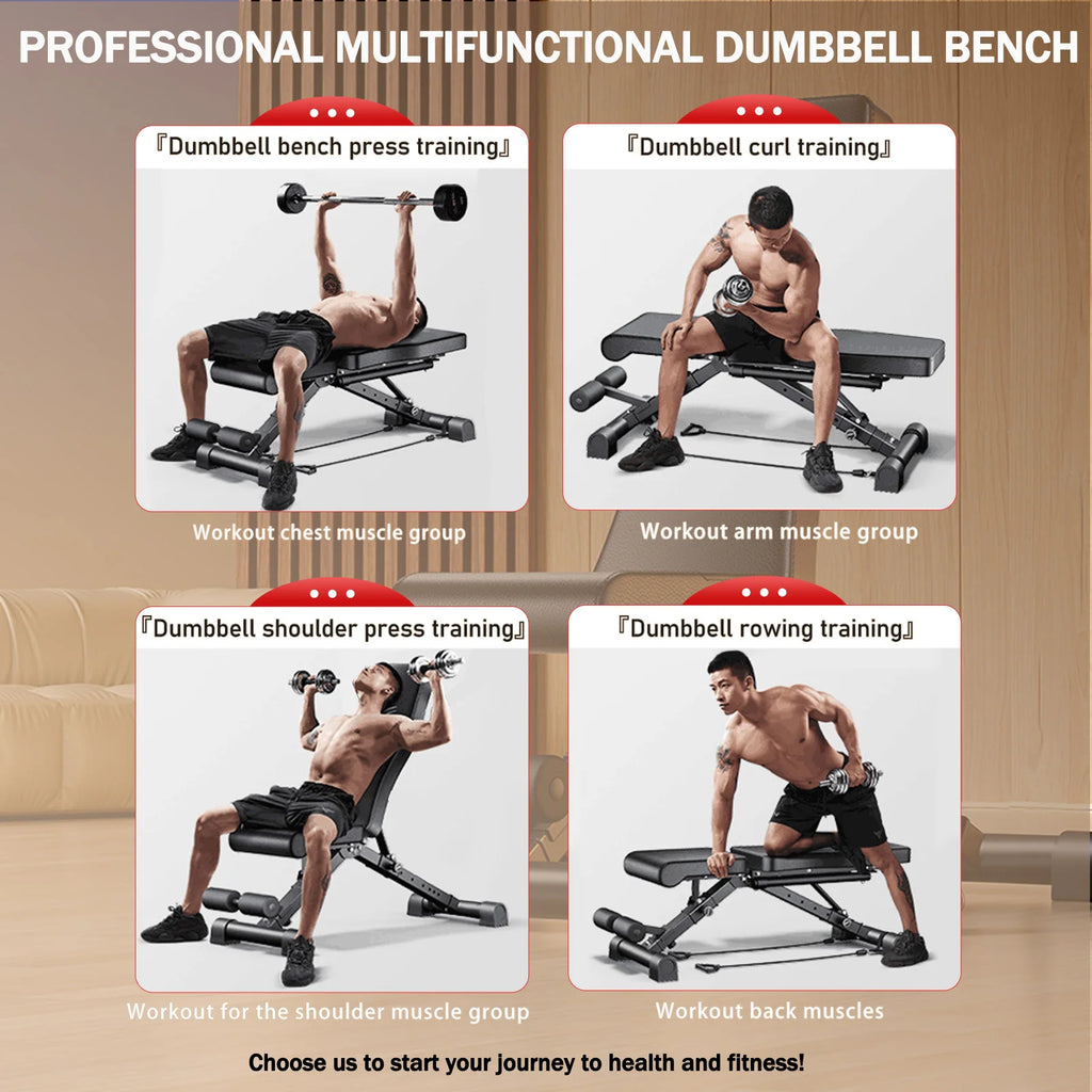 Strength Training Dumbbell Bench