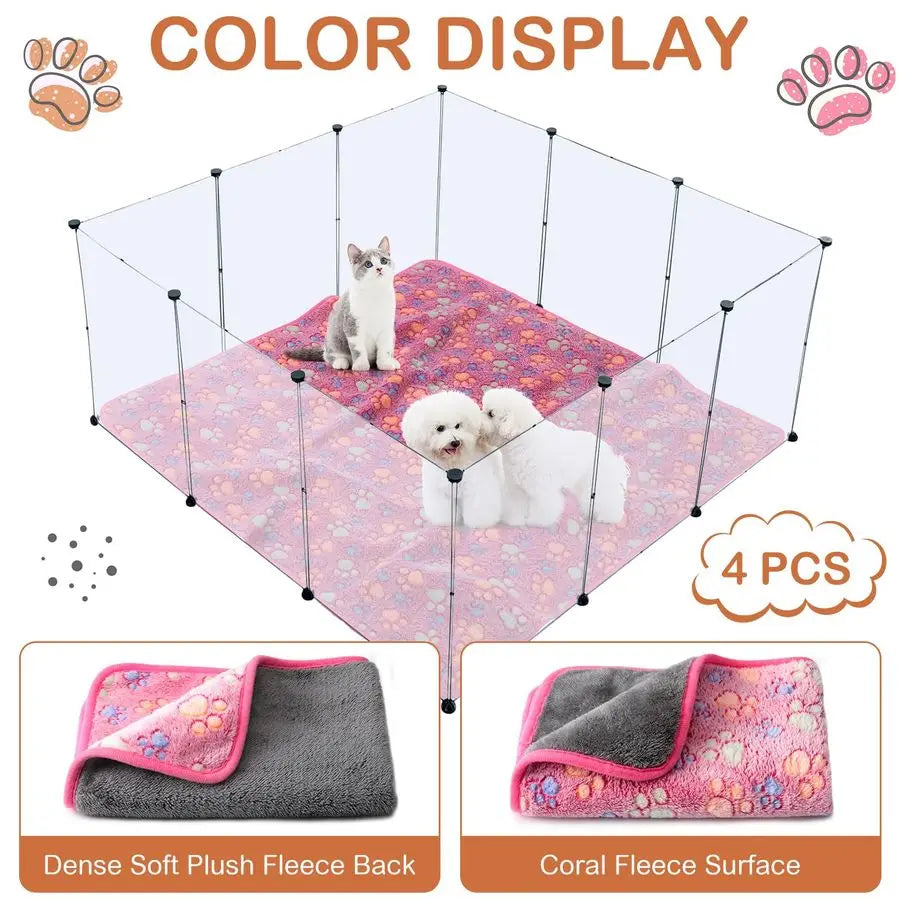 4pcs Waterproof Puppy Pads