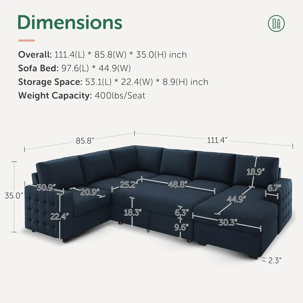 Sectional Sleeper Sofa