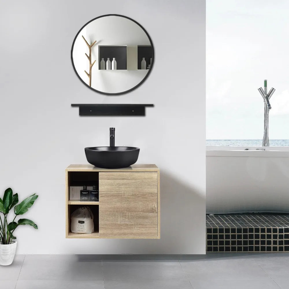 Floating Bathroom Vanity w/ Mirror