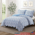 3-Pic Soft Quilt Set Full/Queen Bedding