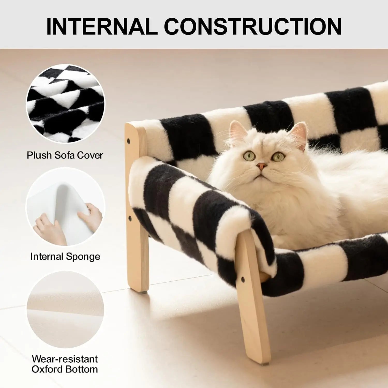 Wooden Pet Couch/Bed
