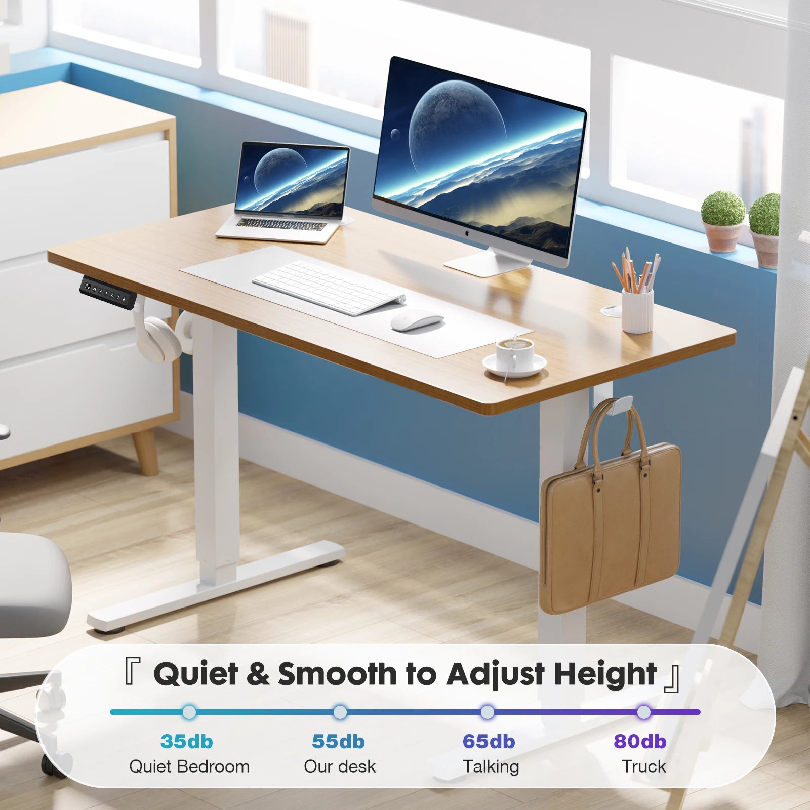 Ergonomic Stand Up/Sit Desk