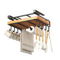 Organizer with Hooks for Pots/Pans