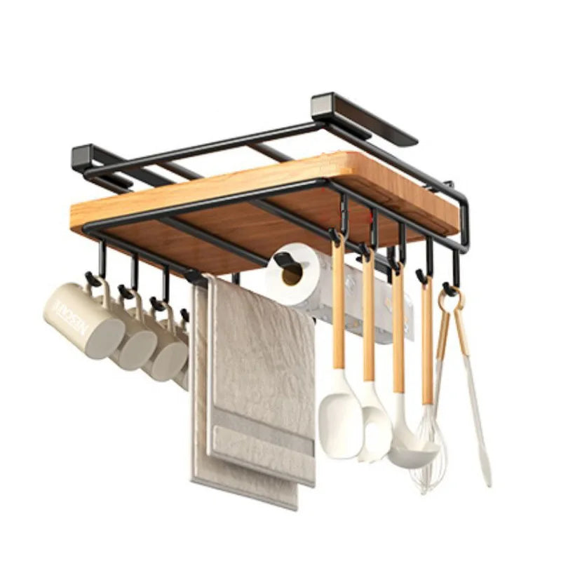 Organizer with Hooks for Pots/Pans