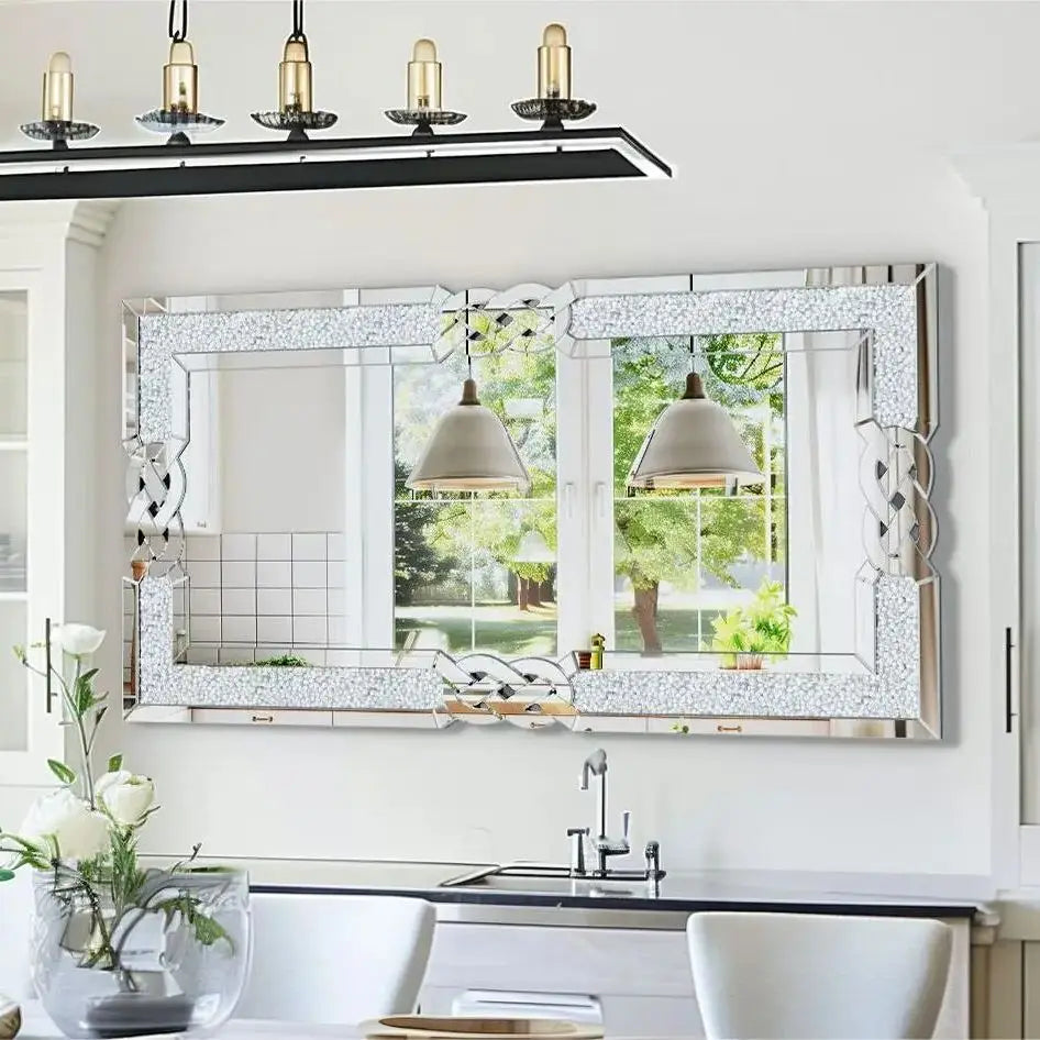 Crystal Crush Diamond Mirror