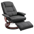 Swivel Recliner Seat w/Wood Base