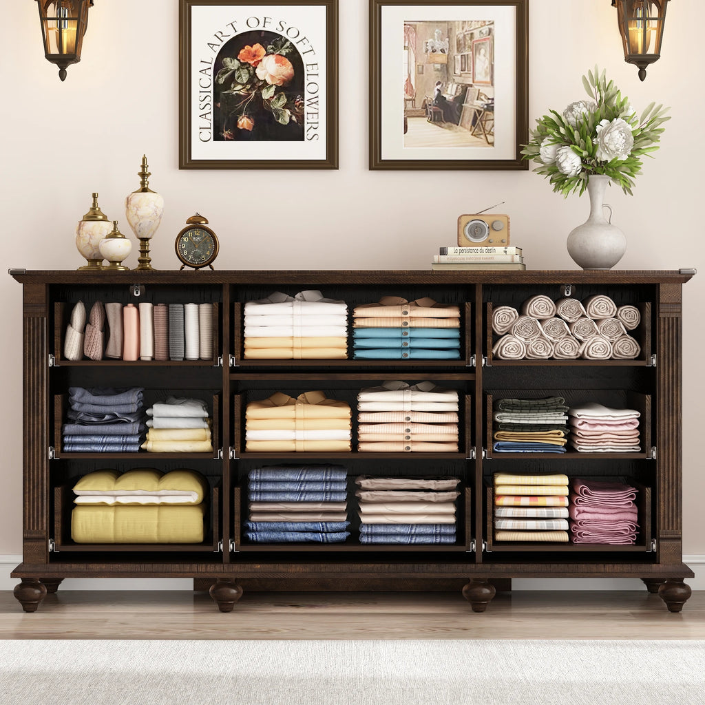 Wood Chest of Drawers