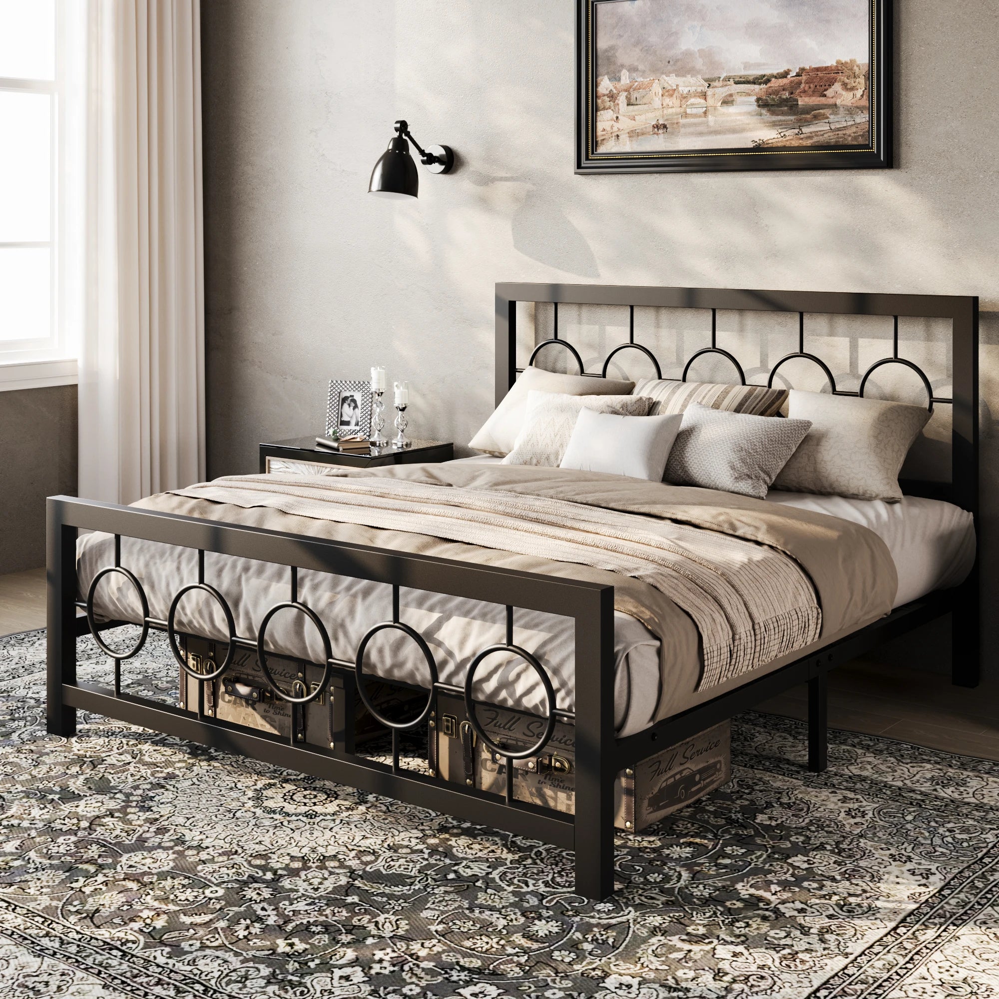 Metal Platform Bed Frame
