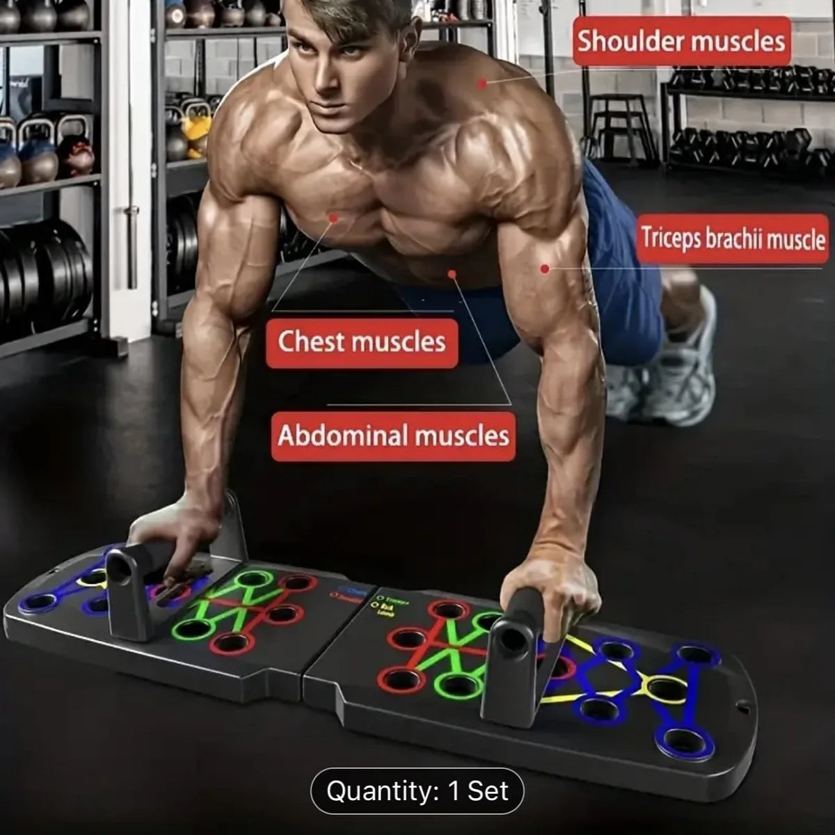 Solid Push Up Board for Workout