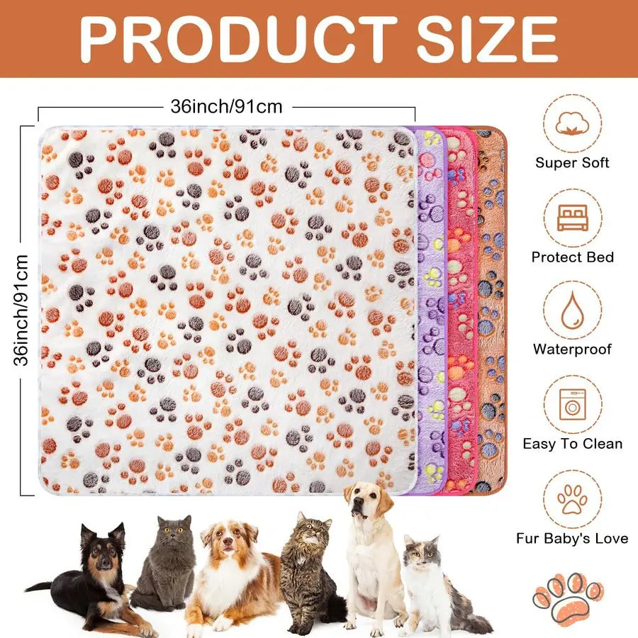4pcs Waterproof Puppy Pads