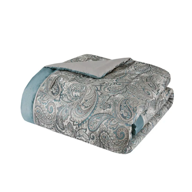 12 Pc Comforter Set w/sheets