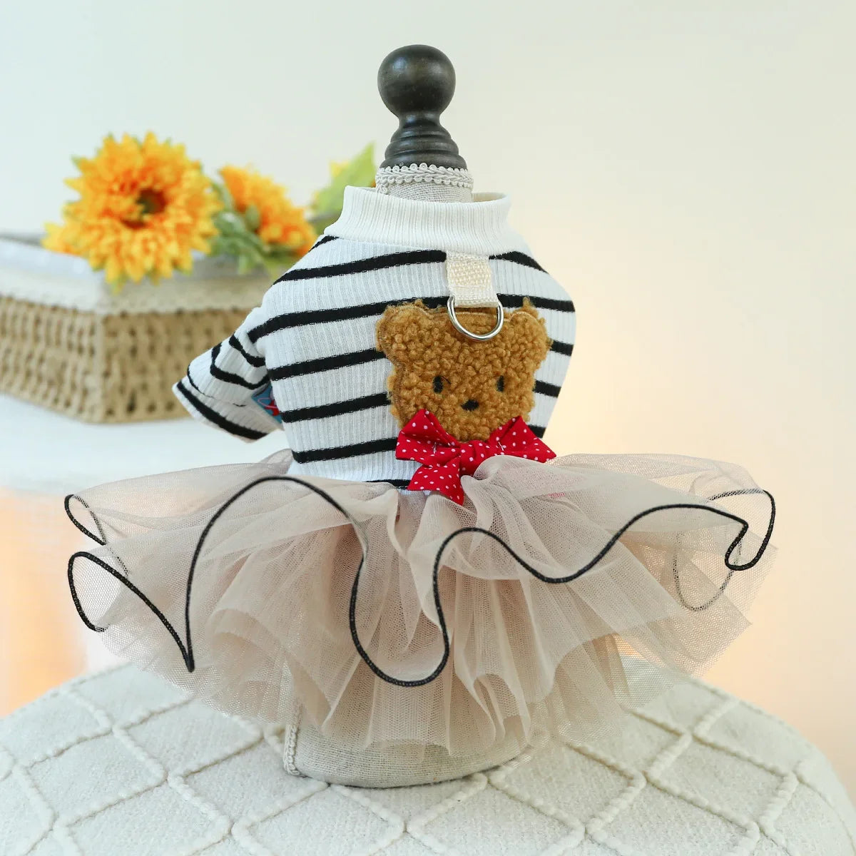 Dog Princess Dress w/Pulling Cord