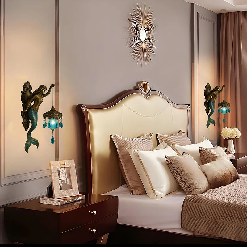 Enchanted Mermaid Wall Lamp