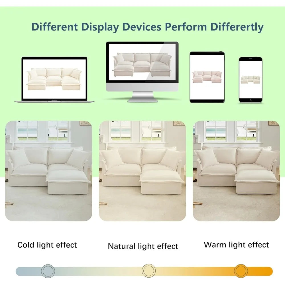 Oversized Upholstered Sofa Chair