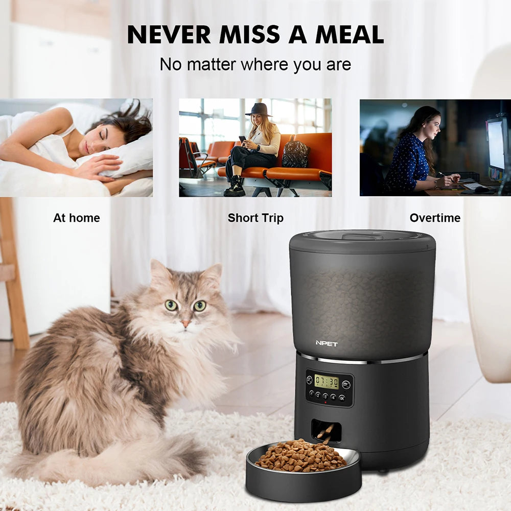 Automatic smart pet feeder