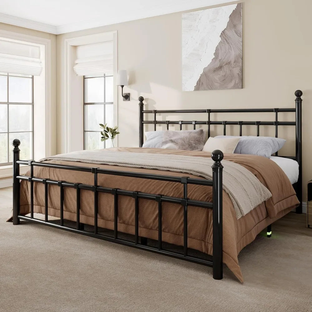 Wrought Iron Platform Bed