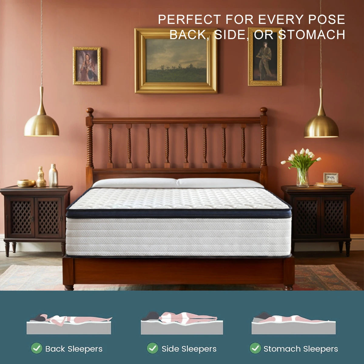 10/12/14 Inch Queen Mattress