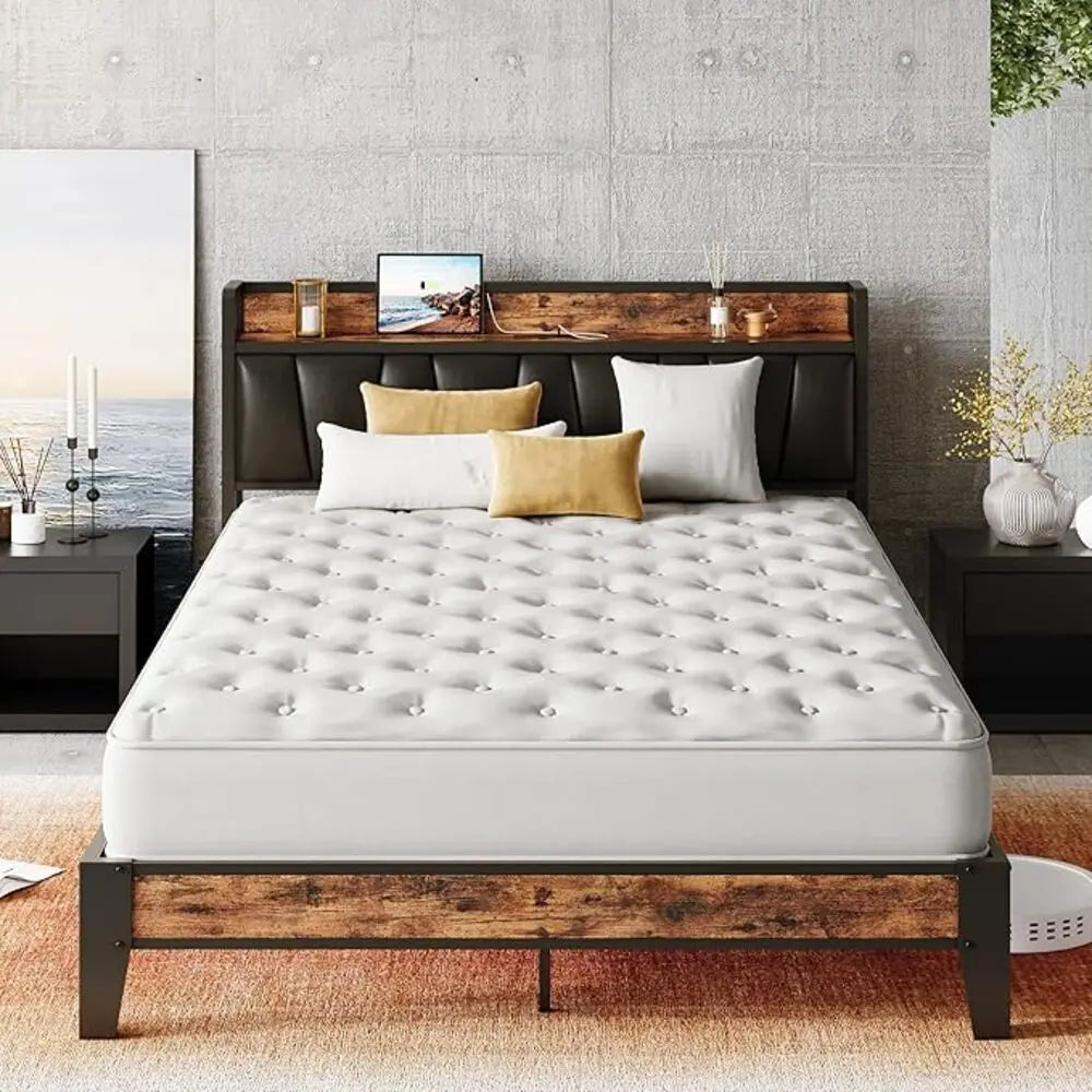 Bed Headboard w Charging