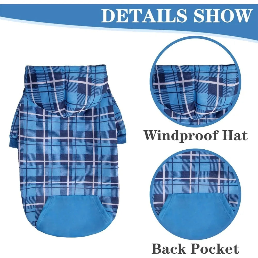 Dog Hoodie - Leash Hole