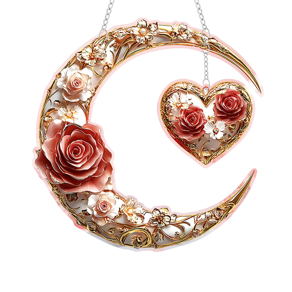 Elegant Starry Night Suncatcher