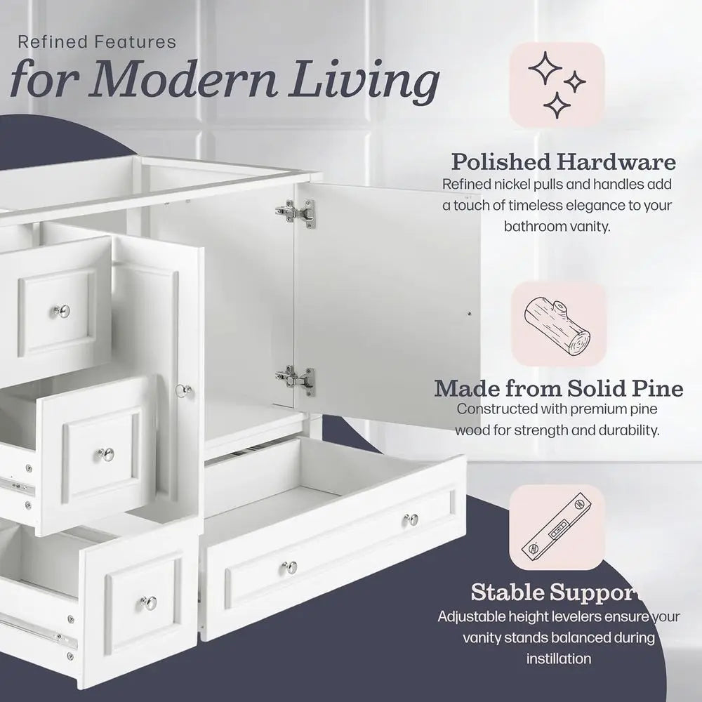 Freestanding Cabinet Without Sink