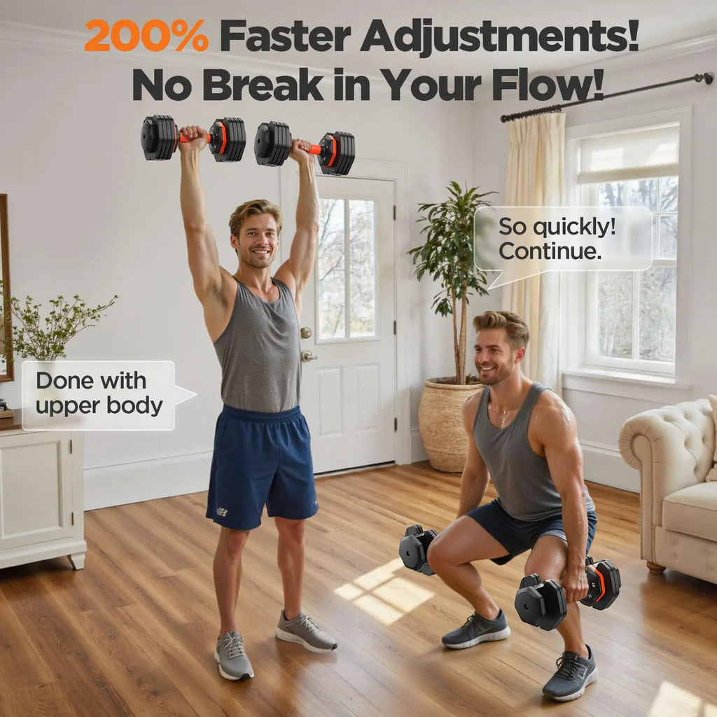 Adjustable Dumbbell Set